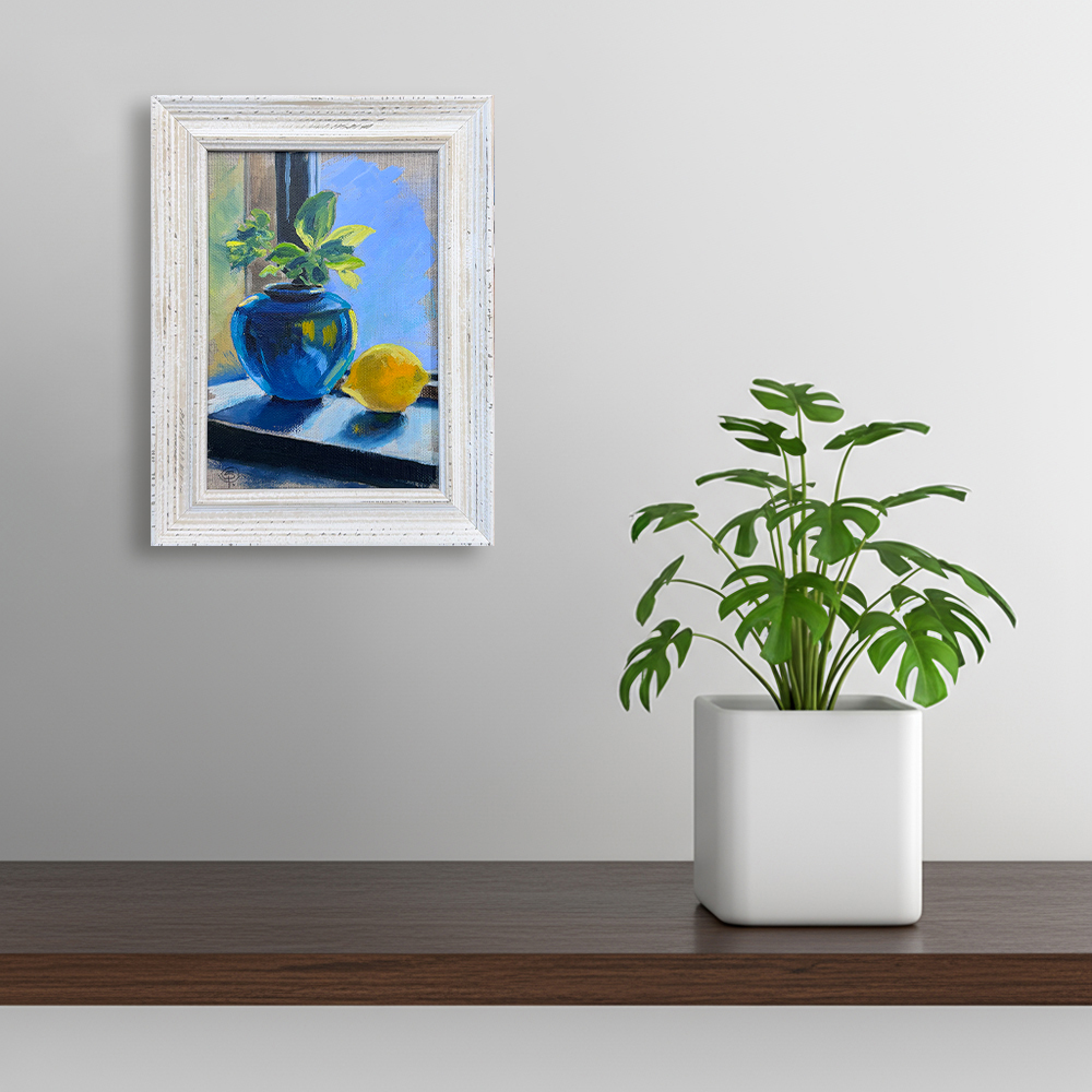 View of picture in situ